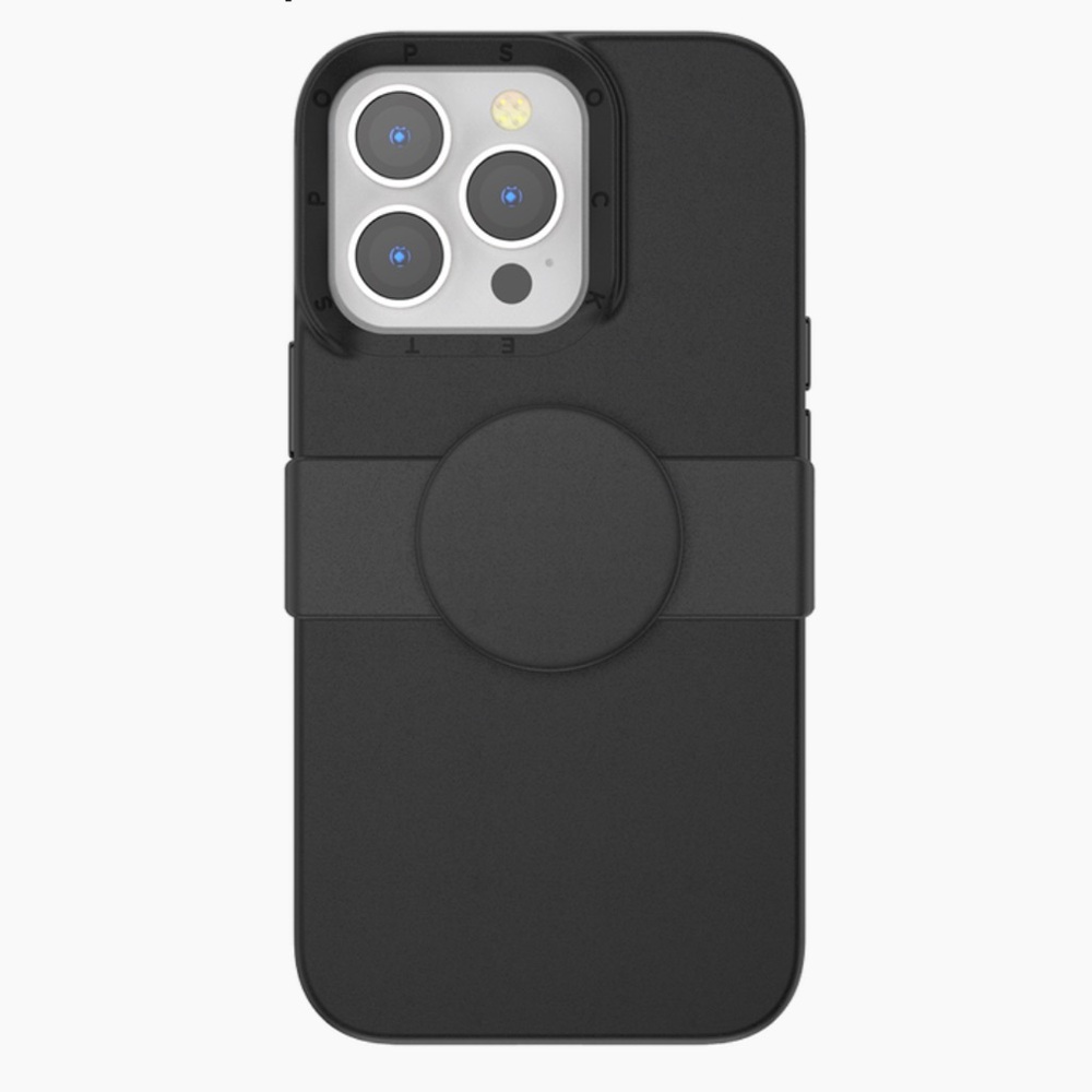 NEW Black iPhone 13 and 14 Phone Case MagSafe PopSocket